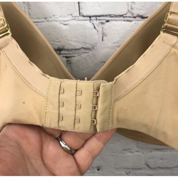 Soma Bra Womens 40D T-Shirt Embraceable Wireless Adjustable Strap Beige 072103 - Picture 7 of 9